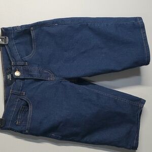 True Indigo shorts girls size 14 blue demin Bermuda length